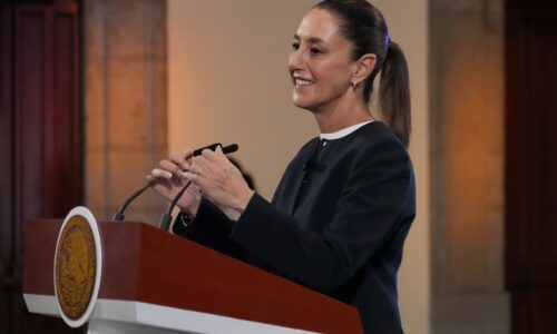 FUE UNA BUENA CONVERSACIÓN, HAY UN DESEO PARA QUE ALCANCEMOS MEJORES ACUERDOS EN MATERIA COMERCIAL: PRESIDENTA CLAUDIA SHEINBAUM SOBRE LA LLAMADA QUE SOSTUVO CON EL PRESIDENTE DE EUA