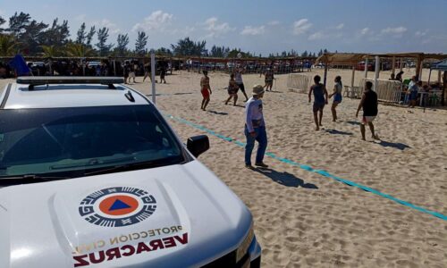 Más de un millón de personas disfrutaron playas de Veracruz bajo estricta vigilancia