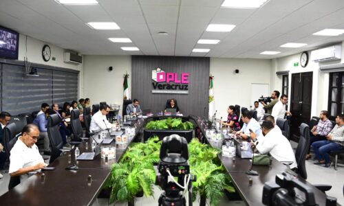 Consejo General del OPLE Veracruz aprueba convocatoria para los debates municipales del PELO 2024-2025