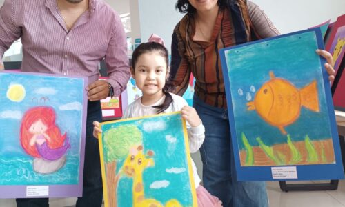 Romina López Arellano, talento infantil que brilla en la Exposición Primavera 2025