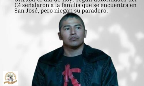 Familiares denuncian detención arbitraria de activista en Xalapa