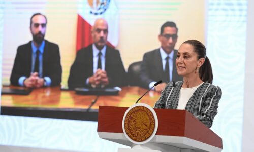 PRESIDENTA CLAUDIA SHEINBAUM DESTACA INICIO DE CONSTRUCCIÓN DE LOS TRENES A PACHUCA, QUERÉTARO Y VÍA DE CARGA DEL TREN MAYA EN LOS PRIMEROS SIETE MESES DE SU GOBIERNO