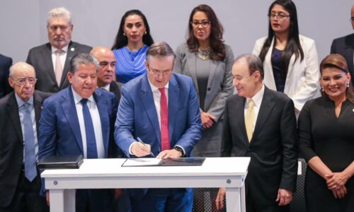 Ebrard busca certeza comercial ante revisión del T-MEC