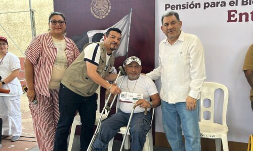 Con apoyo de Rocío Nahle se incorporan 1,953 personas con discapacidad de Mina y Coatzacoalcos a la pensión de Bienestar: Gómez Cazarín