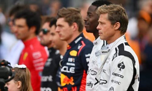 Checo, Red Bull y Brad Pitt: un multiverso muy real