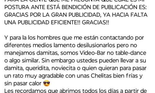 En bar de Playa Vicente menores de edad buscan «Sugar Daddy»