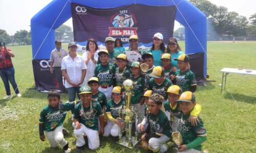 Atlético Medellín campeón del torneo nacional de béisbol infantil