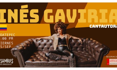 Inés Gaviria se presentará en Ensambles Café Consciente