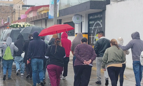 Perote despide a Jesús Israel, joven del CCH Sur asesinado en la CDMX
