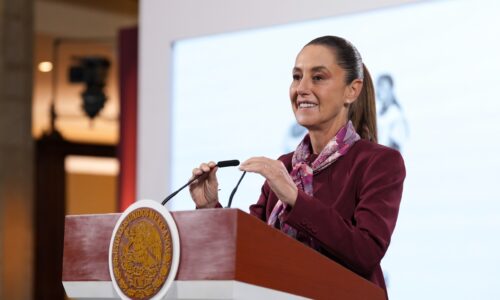 PRESIDENTA CLAUDIA SHEINBAUM RECONOCE CONVICCIÓN Y SACRIFICIO DE TRABAJADORES DE LA CFE; SE TIENE UN 93% DE AVANCE EN RESTABLECIMIENTO DEL SUMINISTRO ELÉCTRICO