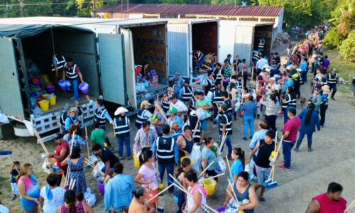 Trabajo unido de gobierno y sociedad hará más rápida recuperación de la zona norte