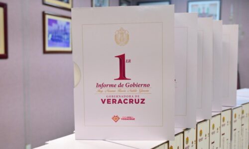 Recibe Congreso de Veracruz el Primer Informe de Gobierno