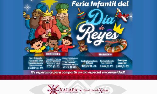 Este 4 y 6 de enero se invita al Festival Infantil del Día de Reyes
