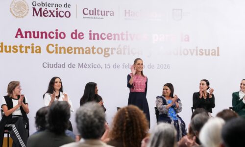 PRESIDENTA CLAUDIA SHEINBAUM ANUNCIA PLAN INTEGRAL DE APOYO AL CINE NACIONAL; INCLUYE UN INCENTIVO FISCAL DE 30% DEL ISR A PROYECTOS REALIZADOS EN EL PAÍS