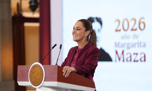 “VAMOS MUY BIEN EN LOS TRENES DEL NORTE”: PRESIDENTA CLAUDIA SHEINBAUM DESTACA COLABORACIÓN DE LA POBLACIÓN PARA LIBERACIÓN DE MÁS DE 24 MILLONES DE M2 DE DERECHO DE VÍA