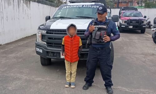 Localizan a menor y lo ponen bajo resguardo oficial