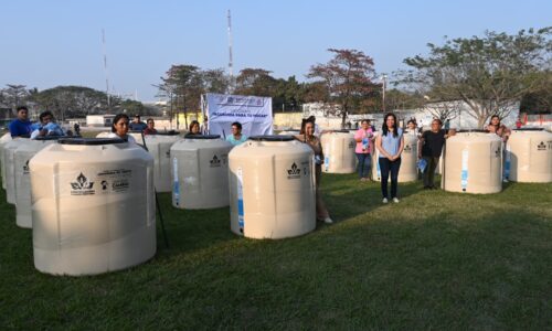 Reactiva municipio de Veracruz entrega de tinacos con programa «Aguavida para tu Hogar»