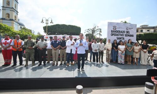 Arranca operativo vacacional de Semana Santa 2026 en San Andrés Tuxtla