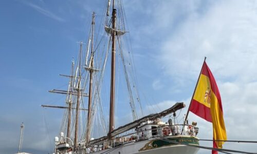 Atraca buque escuela español en Veracruz puerto; estará abierto la ciudadanía