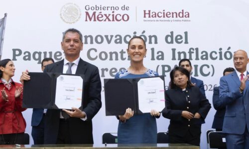 PRESIDENTA CLAUDIA SHEINBAUM PRESENTA A LAS CUATRO GANADORAS DEL CONCURSO REPRESENTA A MÉXICO EN LA INAUGURACIÓN DEL MUNDIAL