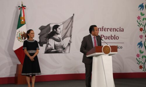 Durante la mañanera, Cuitláhuac García anuncia inversión histórica en infraestructura gasífera