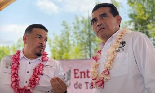 Cazarín demuestra liderazgo y convoca a la reconciliación en Cosoleacaque