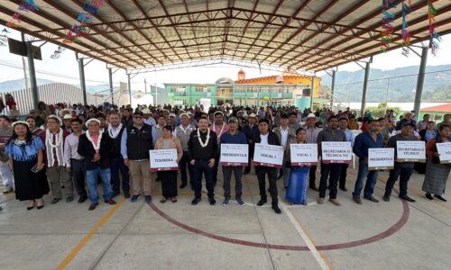 Un pueblo organizado afianza su progreso y bienestar: Gómez Cazarín