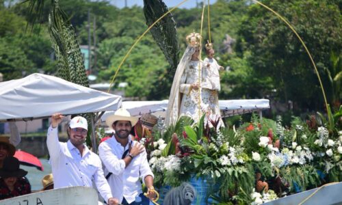 Javier Herrera invitado especial en histórico recorrido de las Vírgenes de Alvarado y Tlacotalpan