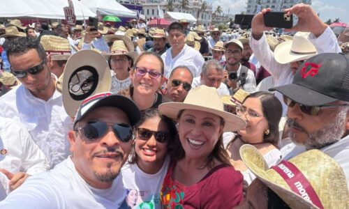 Claudia Sheinbaum da resultados con un gobierno honesto y mucho amor a la patria: Gómez Cazarín