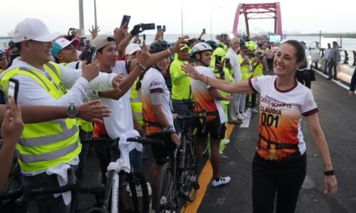 Inauguración histórica del puente Nichupté, becas y restitución de tierras: Presidenta Claudia Sheinbaum culmina gira en Quintana Roo, Estado de México y Chiapas