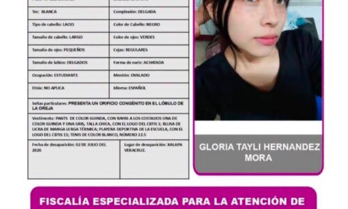 Madre de Gloria Tayli acusa omisiones de la Fiscalía a una semana de la desaparición de su hija