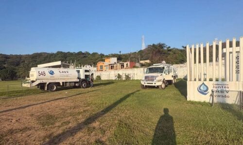 Anuncian corte nocturno de agua potable en 7 colonias de Alvarado, estarán 12 horas sin líquido