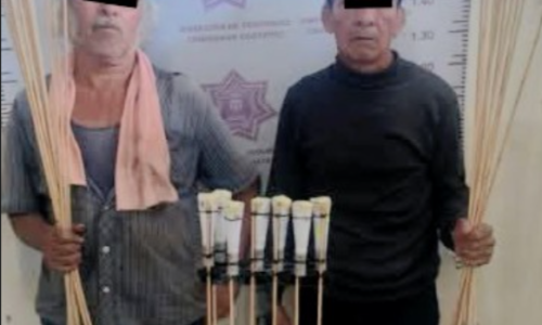 PRIMERA DETENCIÓN POR DETONACIÓN DE PIROTECNIA EN COATEPEC